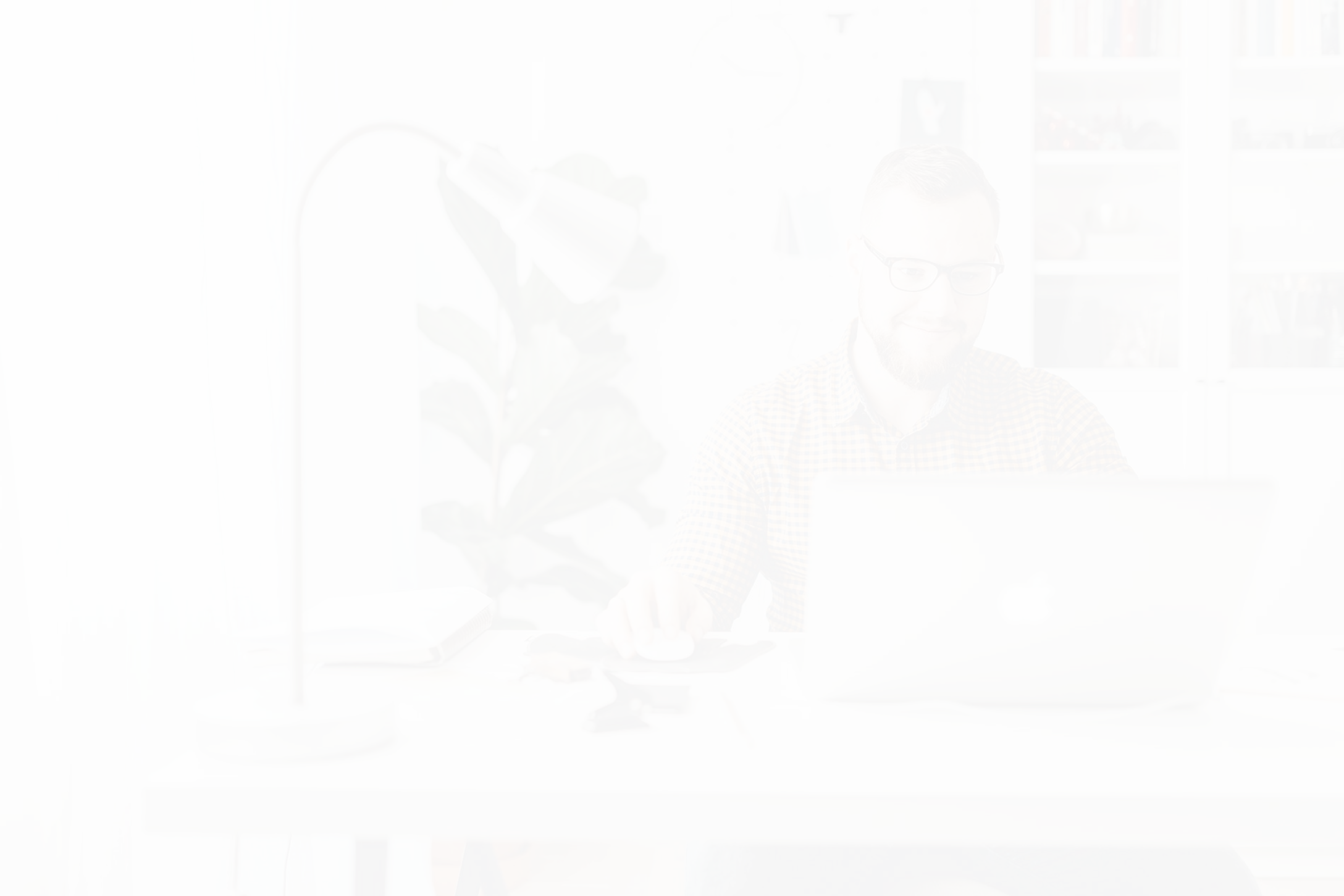 Parent reviewing storage arrangements online